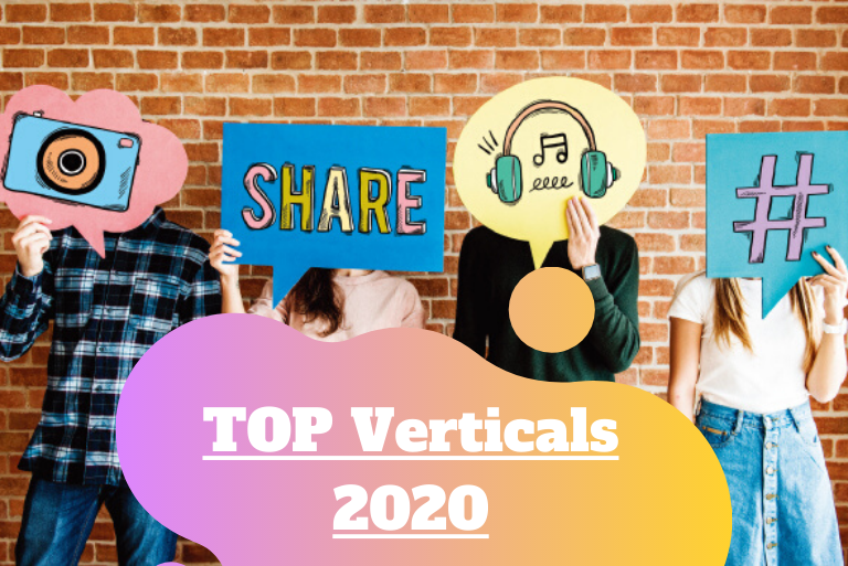 Top verticals of 2020