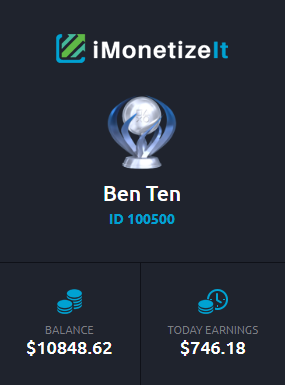 Login to iMonetizeIt with one click