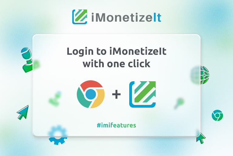 Login to iMonetizeIt with one click