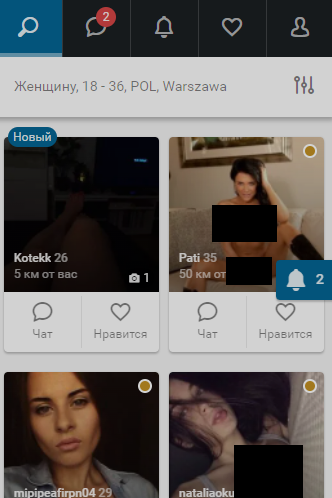 ТОP Geo on Dating Smartlink: Italy, Singapore, Poland