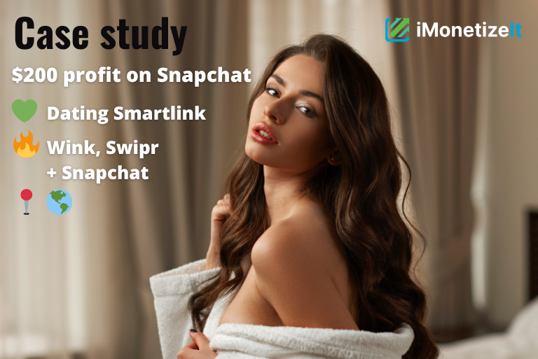 200$ on Dating with Wink, Swipr + Snapchat apps