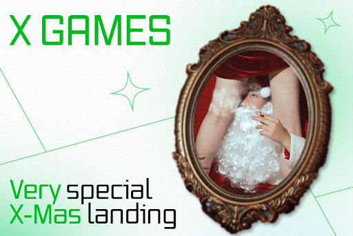 Christmas Landing for XGames vertical