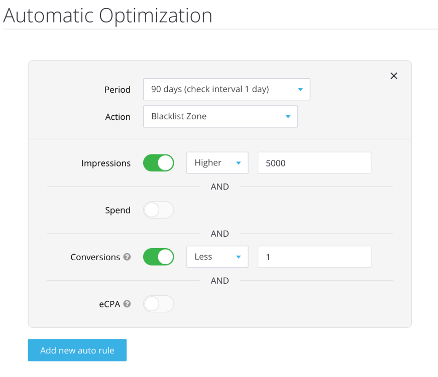Auto Optimization