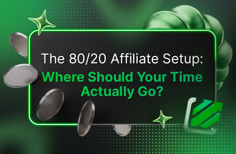 The 80/20 Affiliate Setup: Where Should Your Time Actually Go?